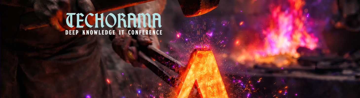 We are Gold Partner at Techorama Belgium 2026