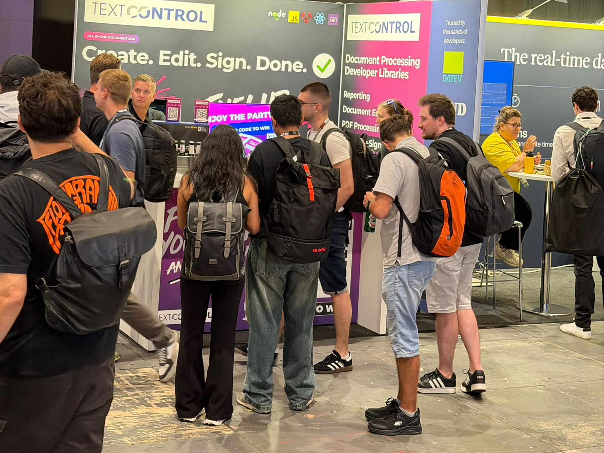Text Control at WeAreDevelopers World Congress Europe 2026 Text Control at WeAreDevelopers World Congress Europe 2026