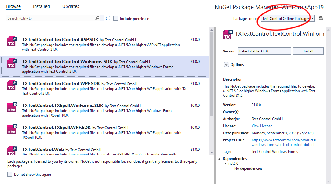 Windows Forms