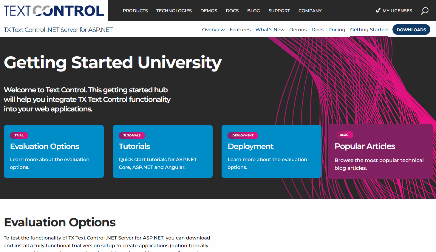 TX Text Control Getting Started University