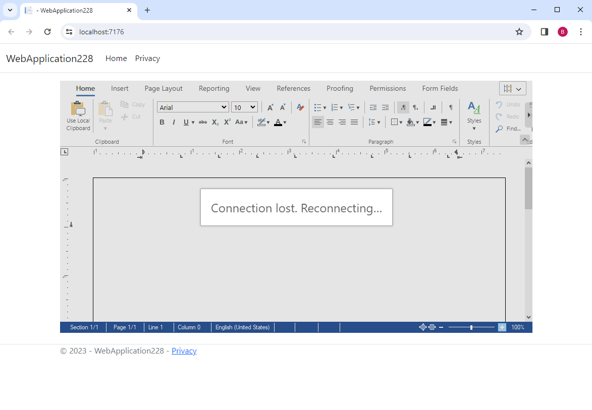 WebSocket Connection WebSocket Connection