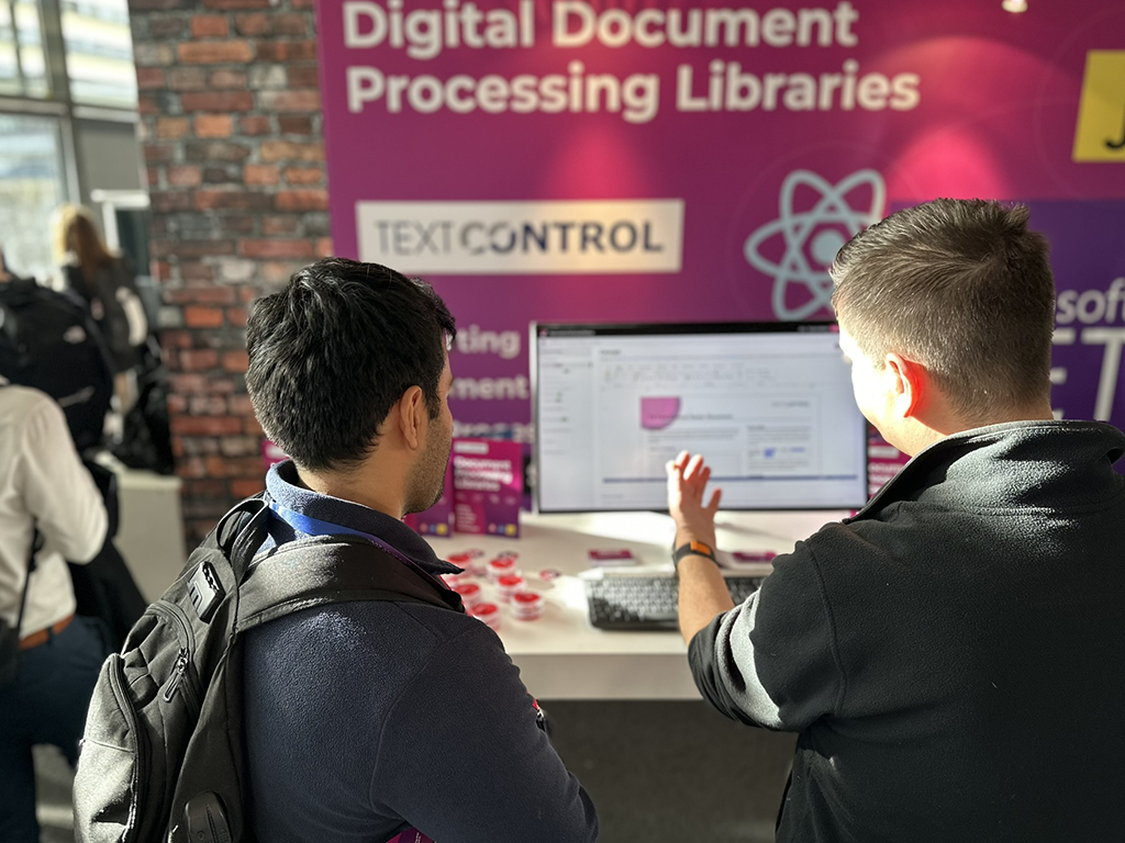 Text Control at NDC London 2024 Text Control at NDC London 2024