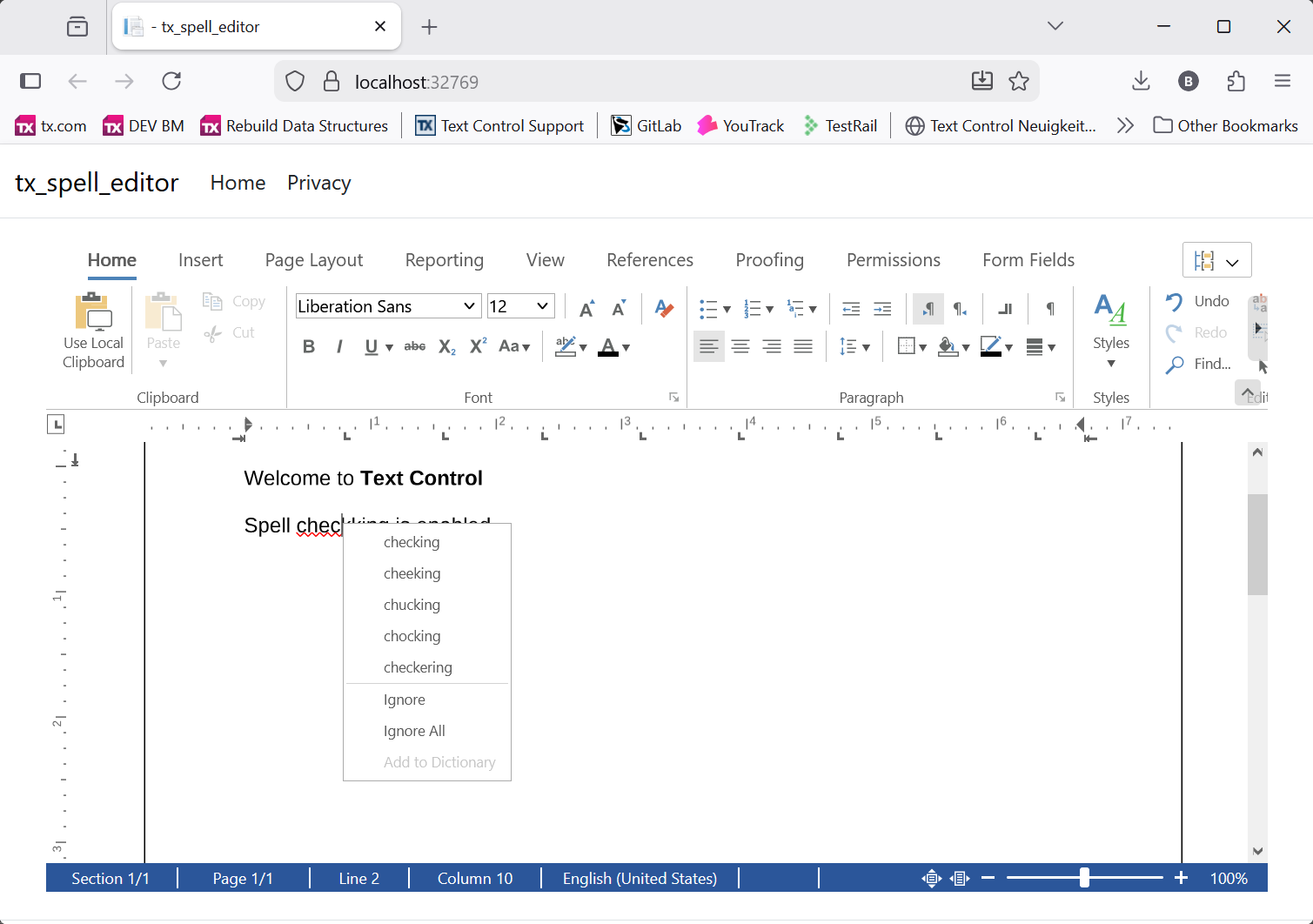 TX Spell .NET Spell Checking