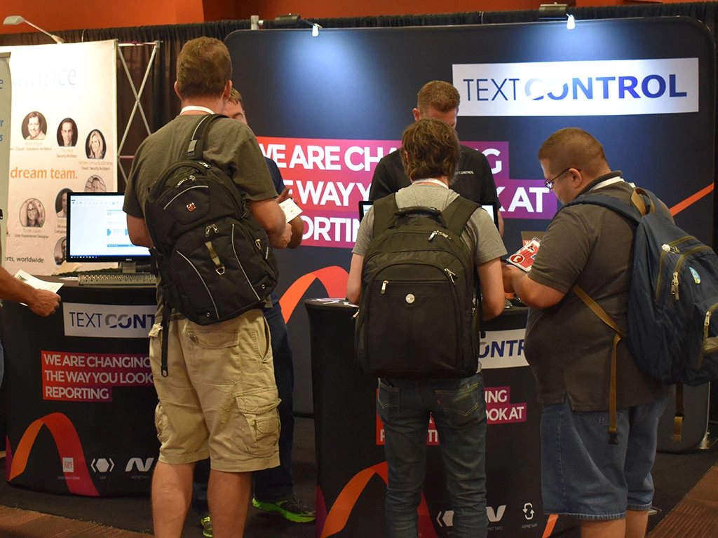 Text Control at DevIntersection 2017 Text Control at DevIntersection 2017