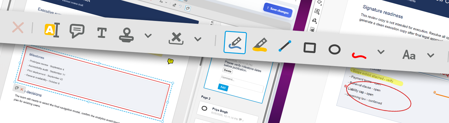 Native PDF Annotation Support Is Coming to the TX Text Control Document Viewer Native PDF Annotation Support Is Coming to the TX Text Control Document Viewer