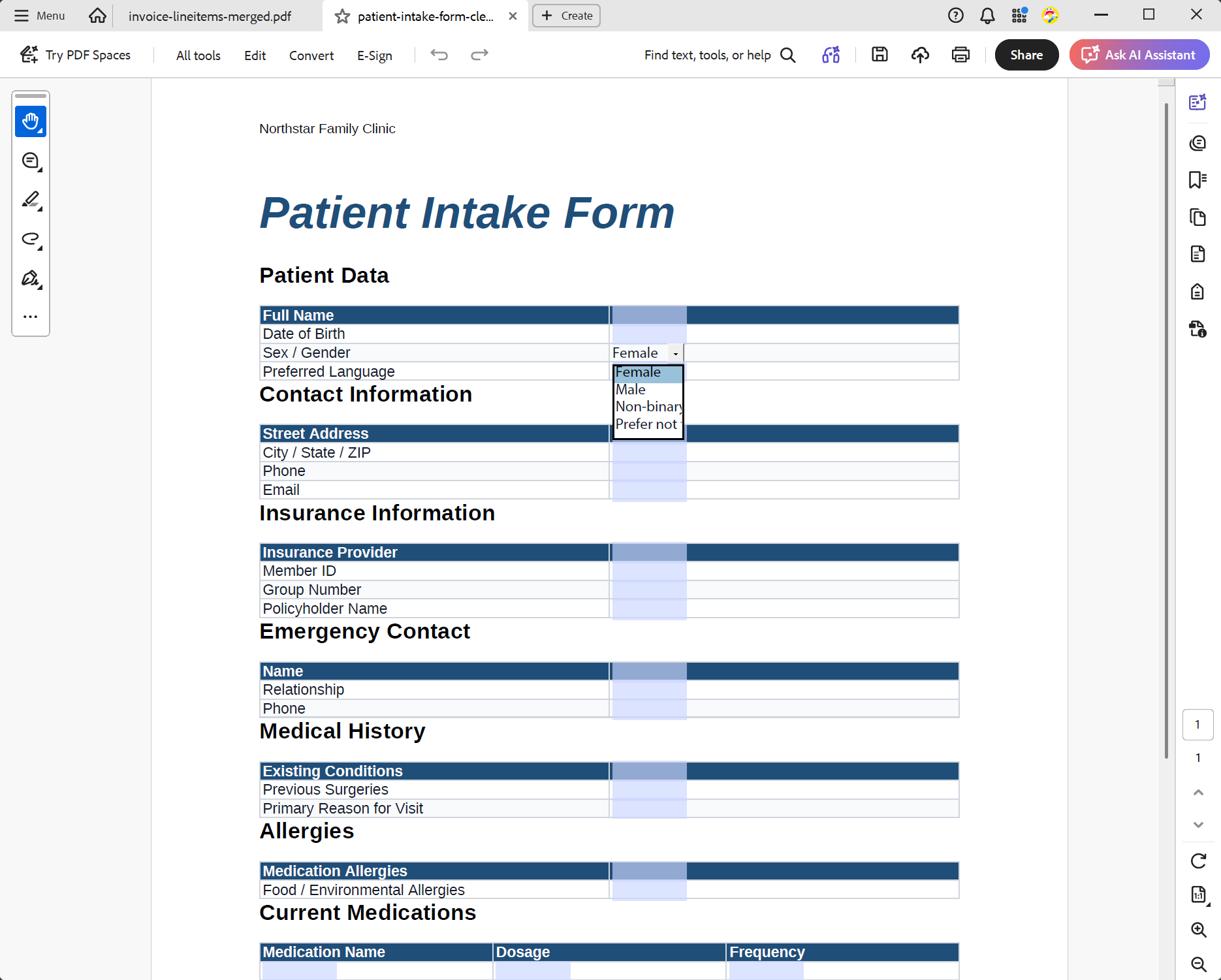 Form Example