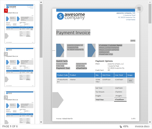 New DocumentViewer rolled out to the ReportingCloud portal