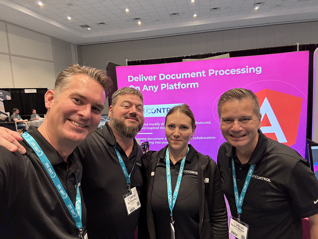 Text Control Team at VSLive! 2024