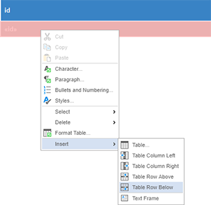 Merging nested repeating blocks in ReportingCloud