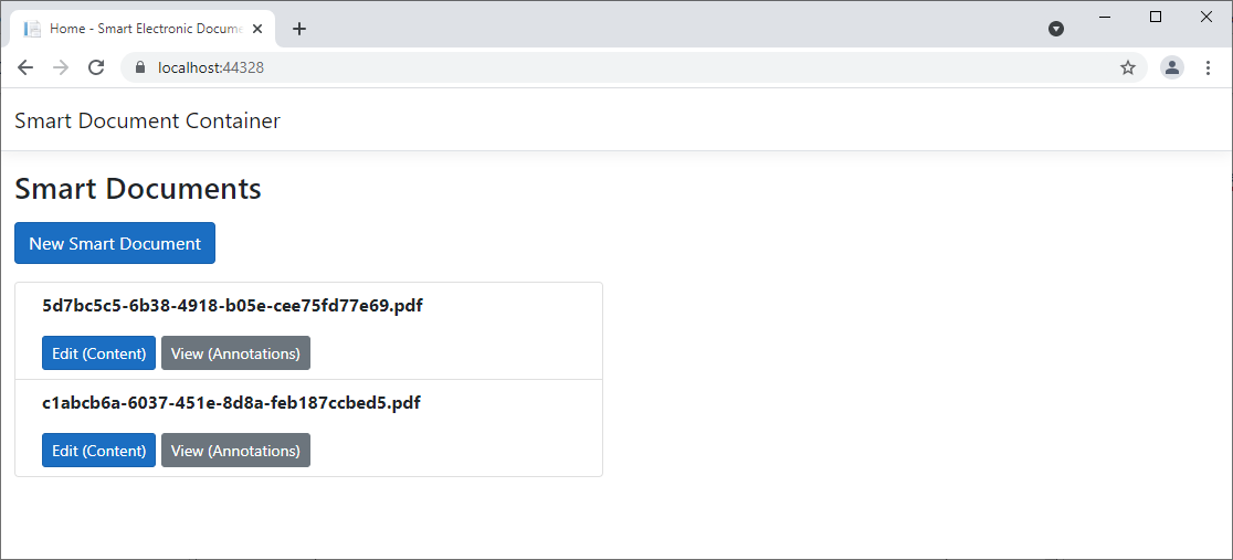 Embedded document layers Embedded document layers