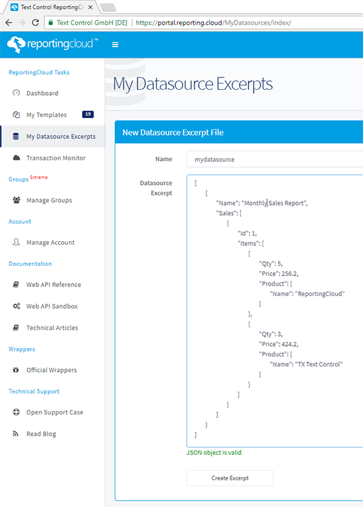 Merging nested repeating blocks in ReportingCloud
