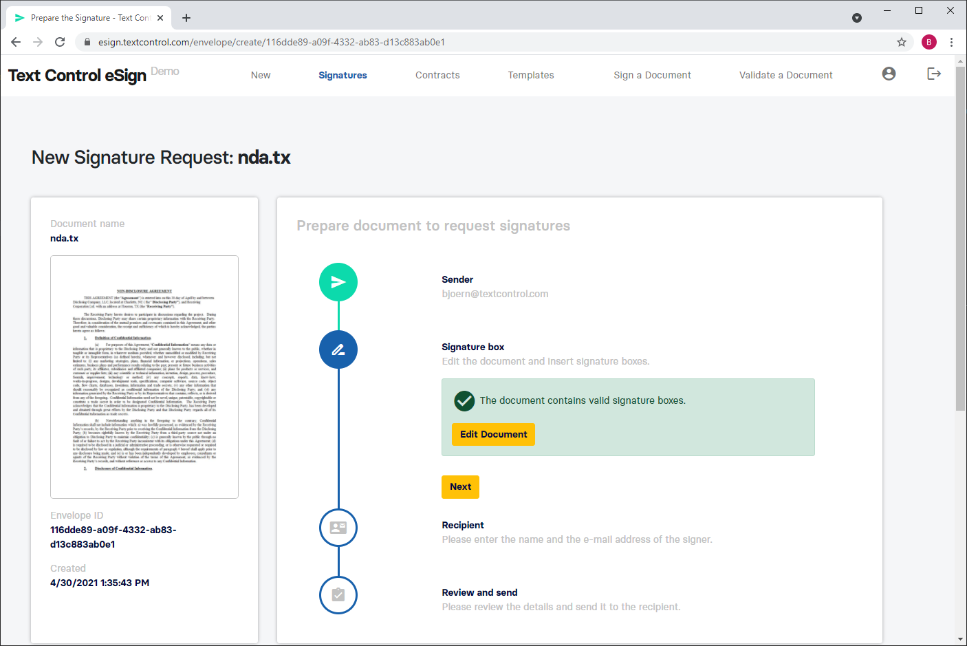 eSign Templates