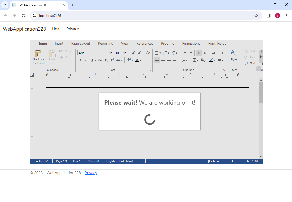 WebSocket Connection