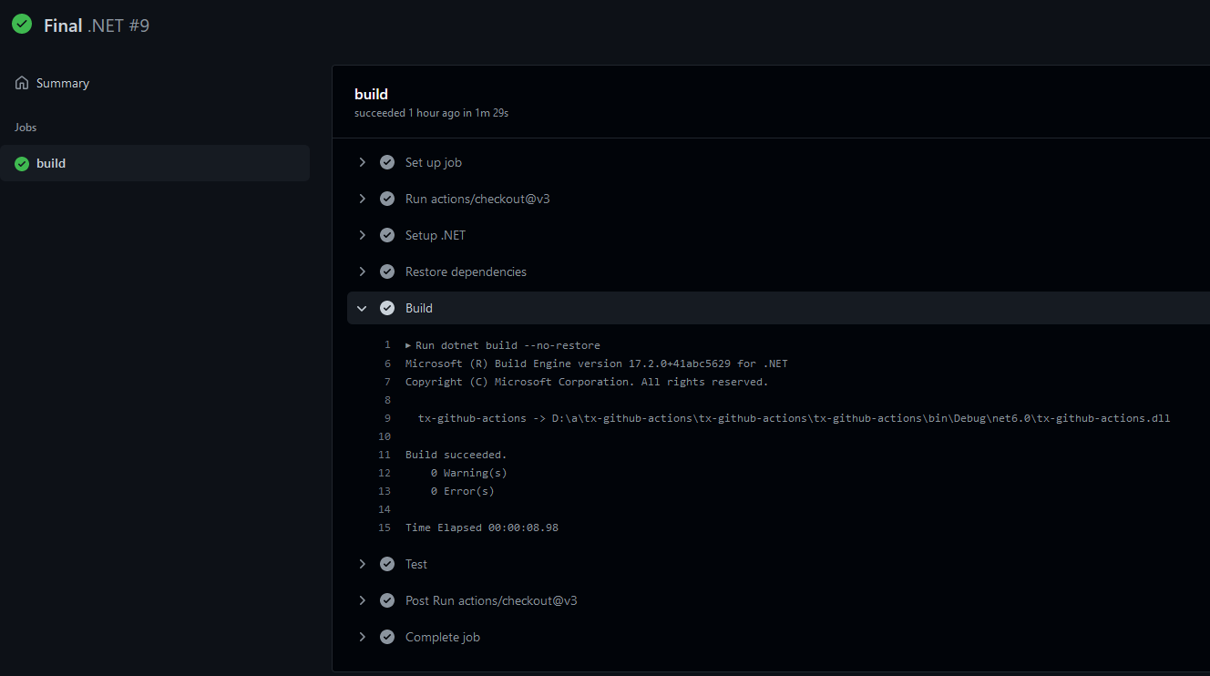 GitHub Actions GitHub Actions