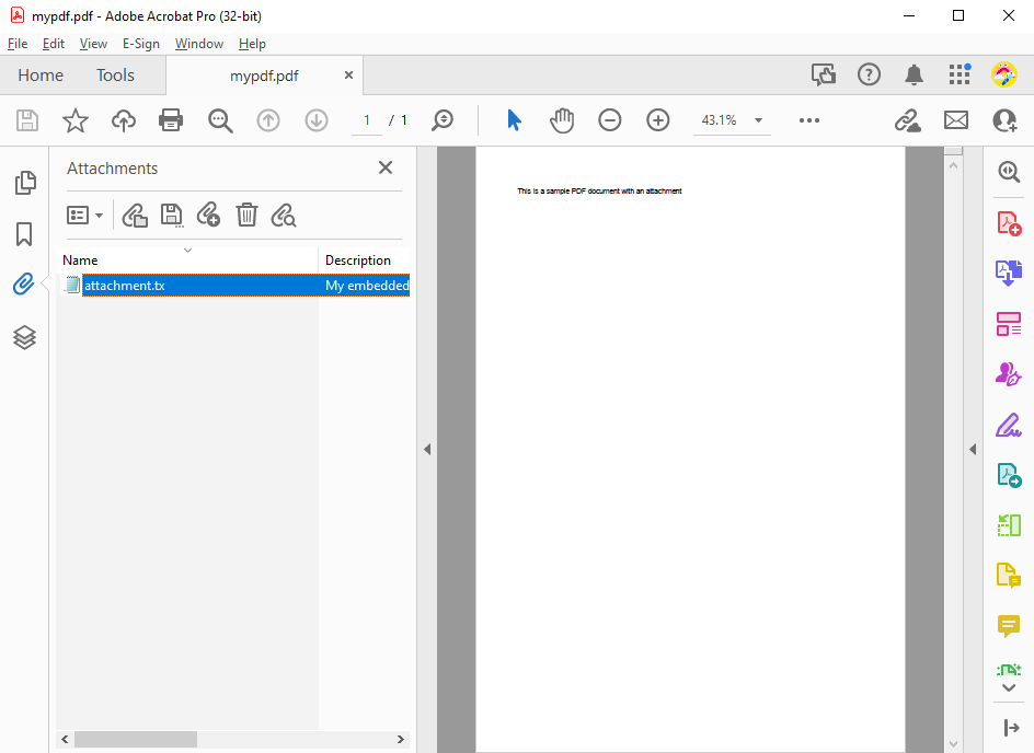 Extracting Attachments from PDF documents Extracting Attachments from PDF documents
