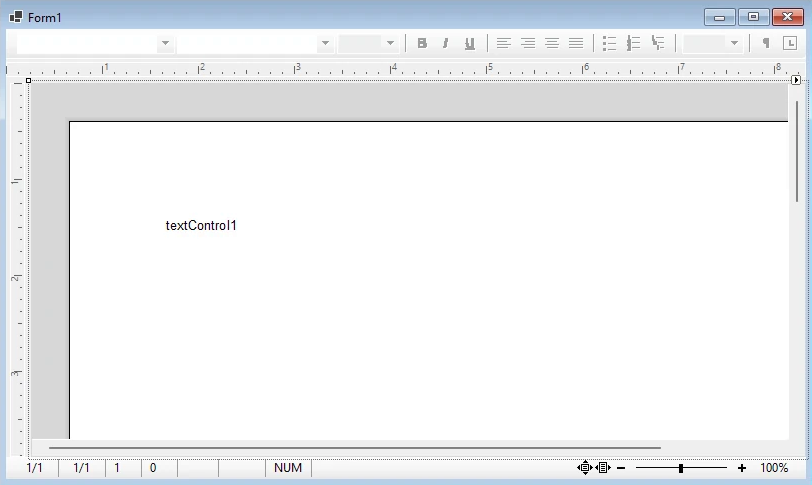 Customize the Text Control Customize the Text Control
