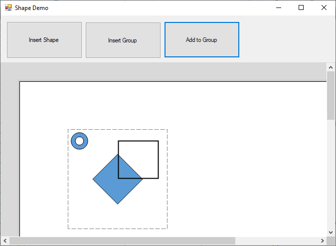 TX Text Control shapes