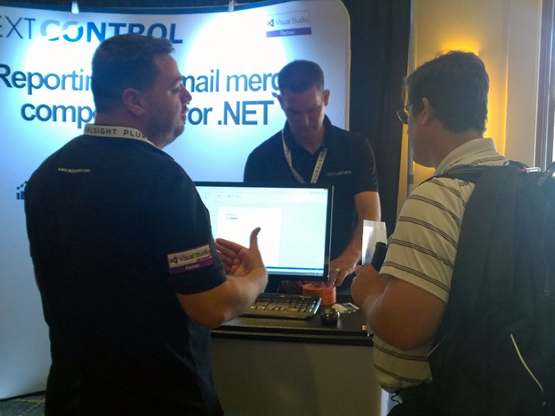 Text Control at DevIntersection 2015 Text Control at DevIntersection 2015
