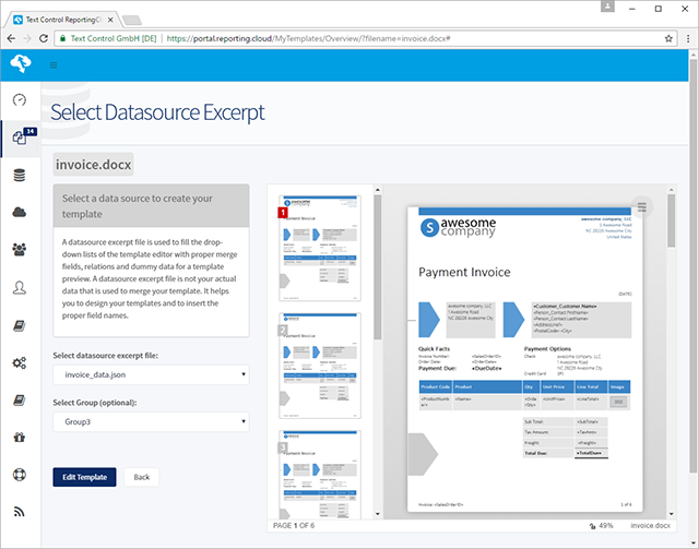 New DocumentViewer rolled out to the ReportingCloud portal