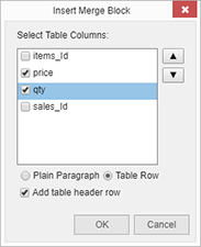 Merging nested repeating blocks in ReportingCloud