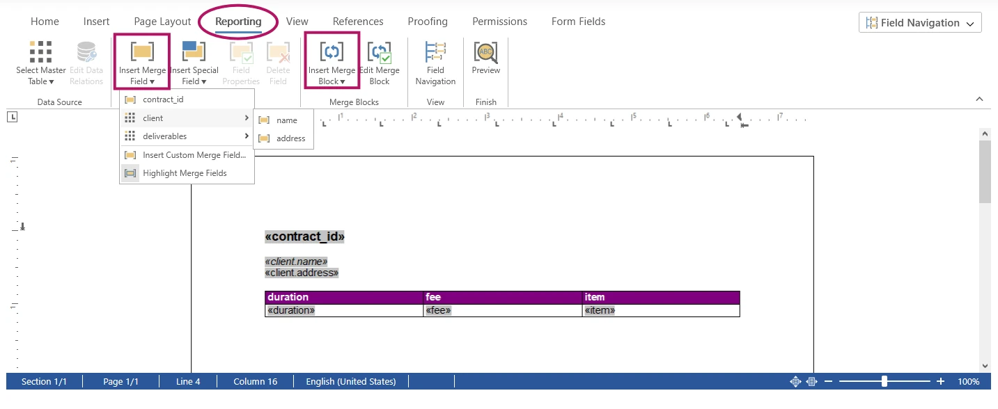 MailMerge Template in JavaScript Rich Text Editor