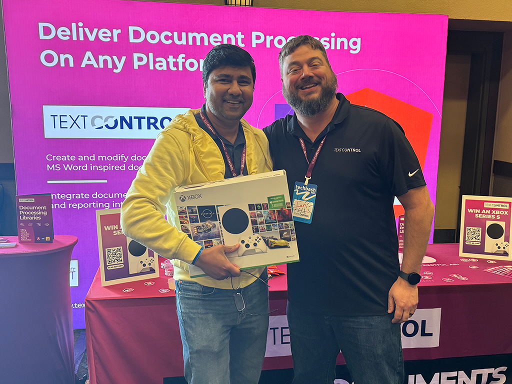 Text Control TechBash 2023 Text Control TechBash 2023