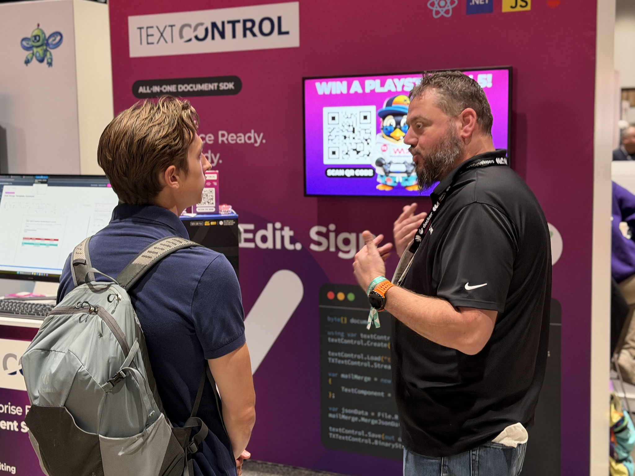 Text Control at WeAreDevelopers World Congress North America 2026 Text Control at WeAreDevelopers World Congress North America 2026