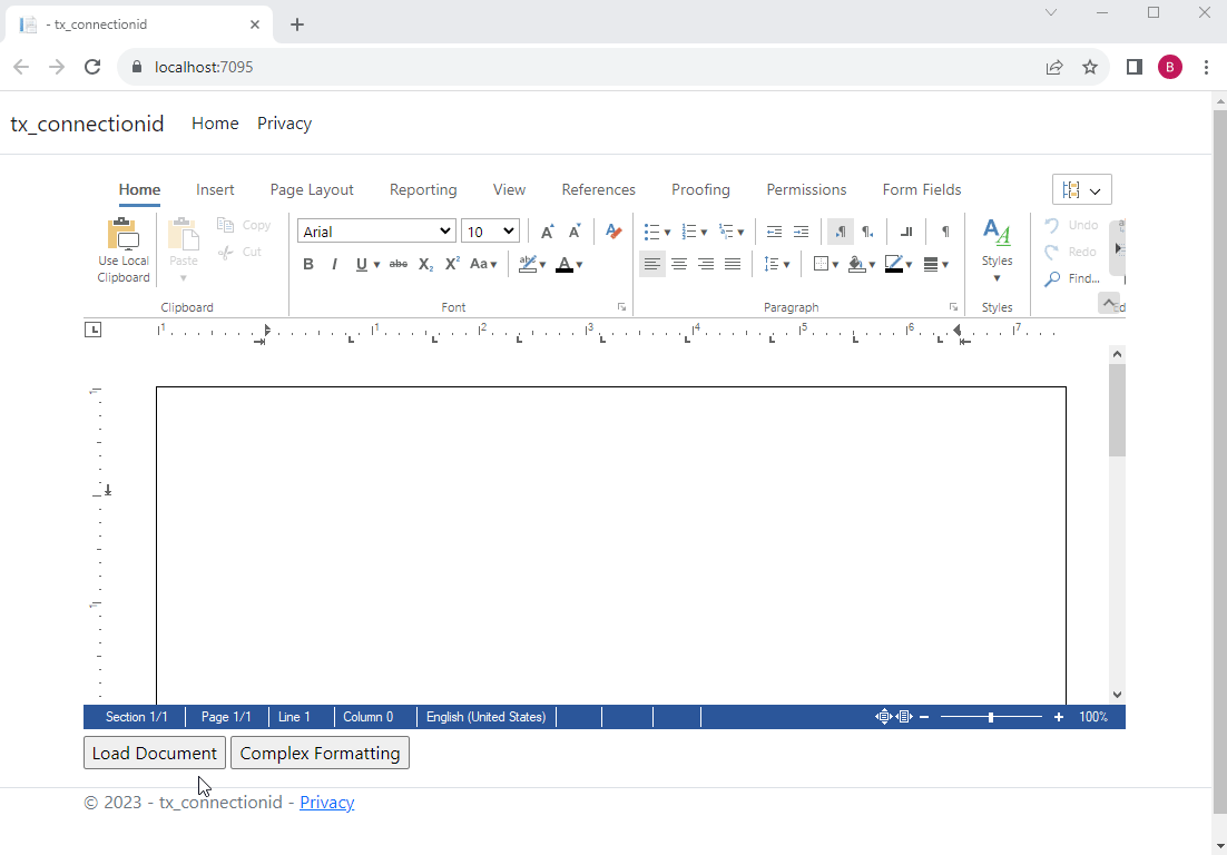 Loading using WebSocketHandler
