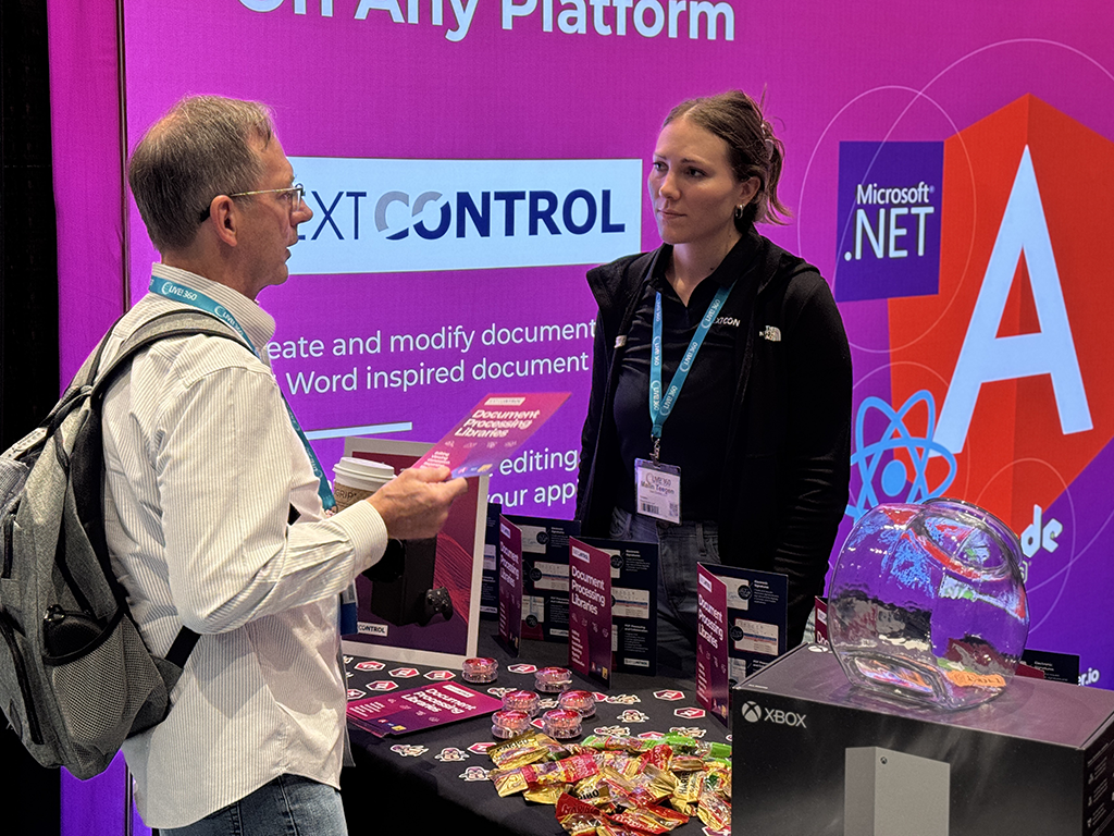 Text Control at VSLive! 2024 Text Control at VSLive! 2024