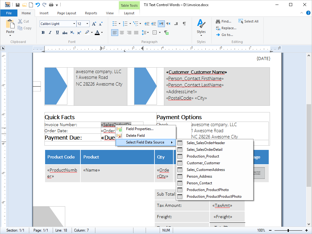 Marked Text Fields Marked Text Fields