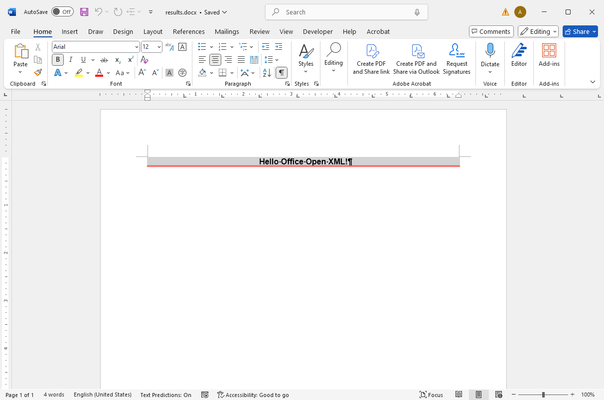 Creating documents with TX Text Control
