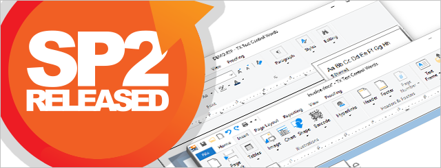 Service Pack 2 for TX Text Control X14 released