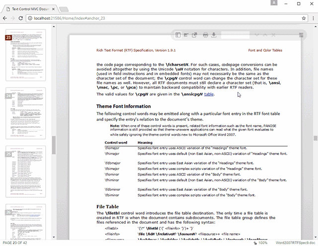 HTML5 based MVC DocumentViewer public beta program launched