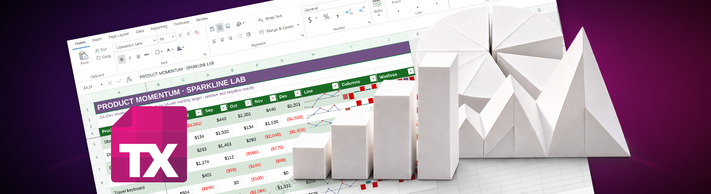 Introducing TX Sheet Control: Excel Compatible Spreadsheets and Interactive Dashboards