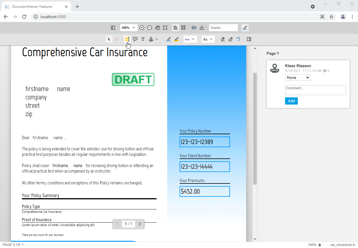 DocumentViewer DocumentViewer