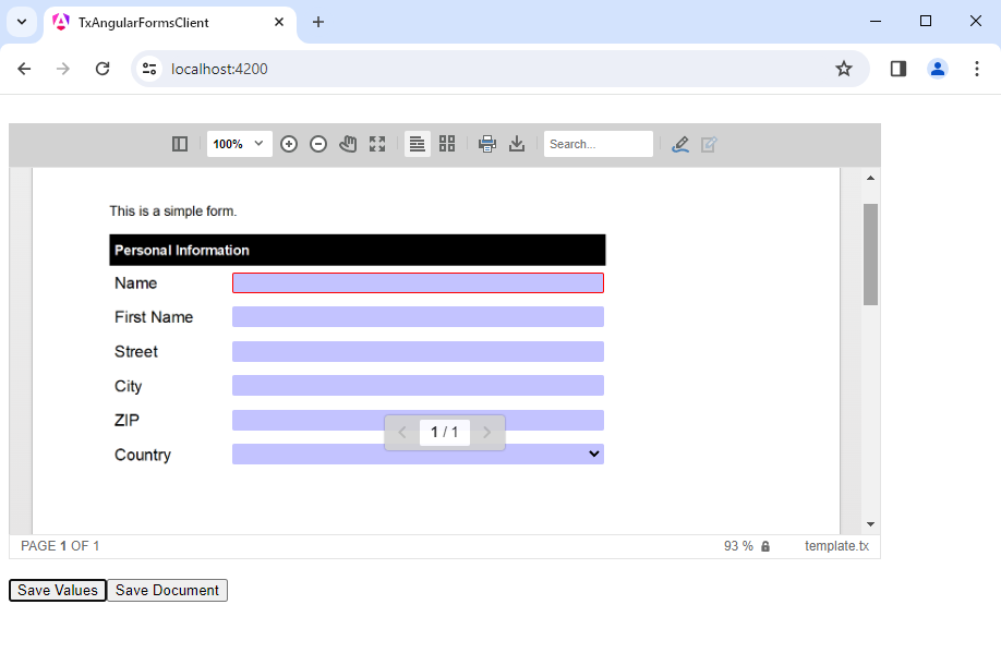 Form Fields in Angular Form Fields in Angular