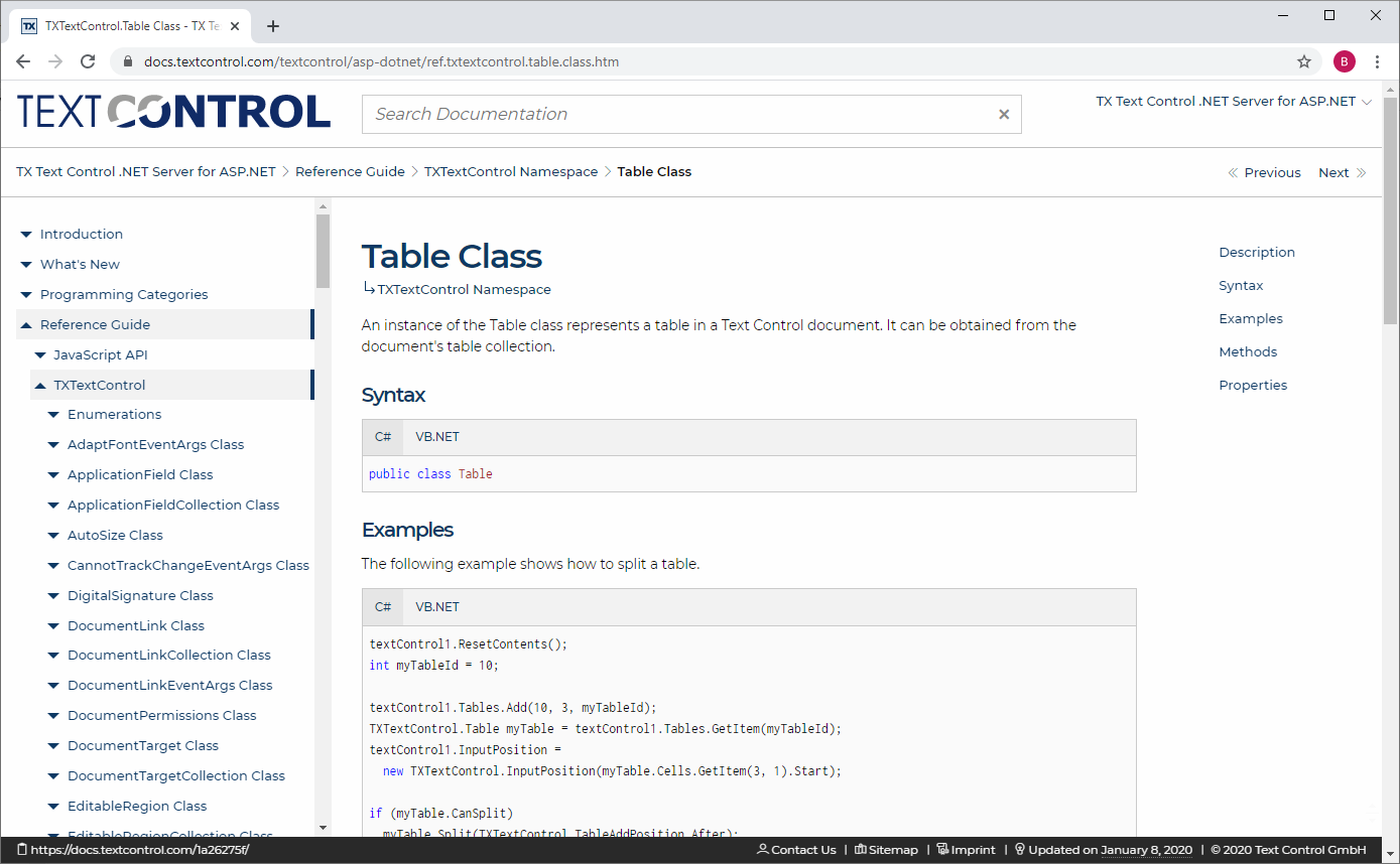 Text Control Docs Text Control Docs