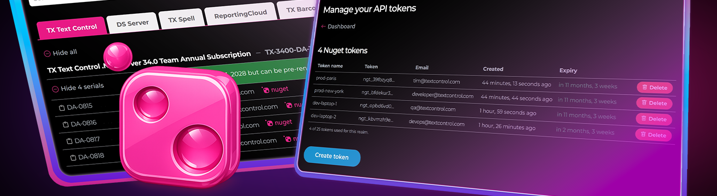 Text Control Private NuGet Feed