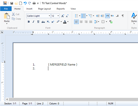 Reporting: Merge blocks rendered as numbered lists Reporting: Merge blocks rendered as numbered lists