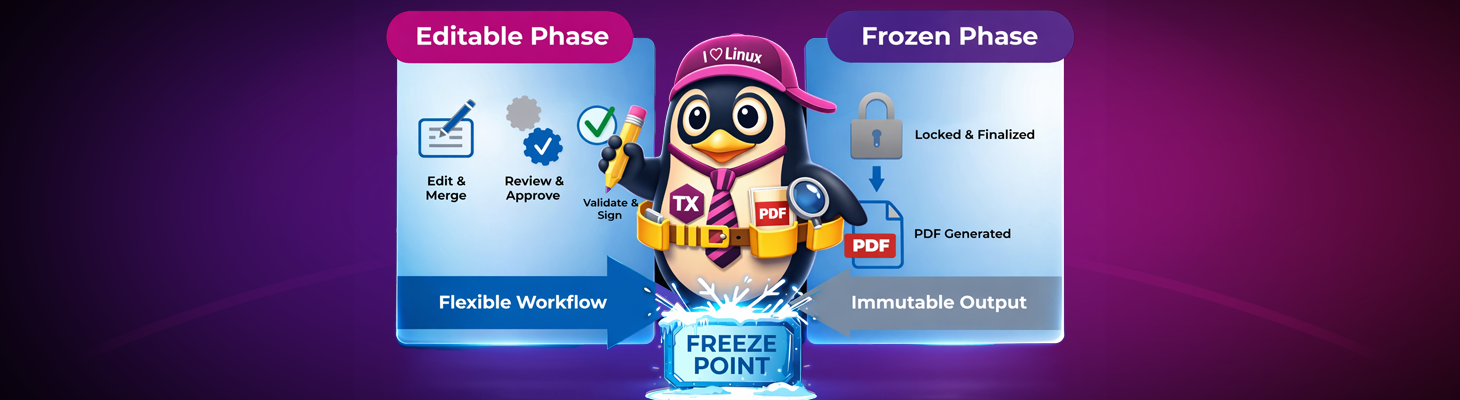 Why PDF Creation Belongs at the End of the Business Process Why PDF Creation Belongs at the End of the Business Process