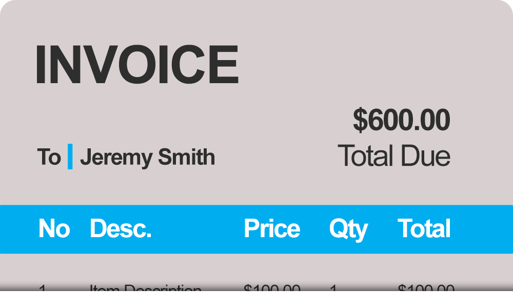 Creating invoices with TX Text Control