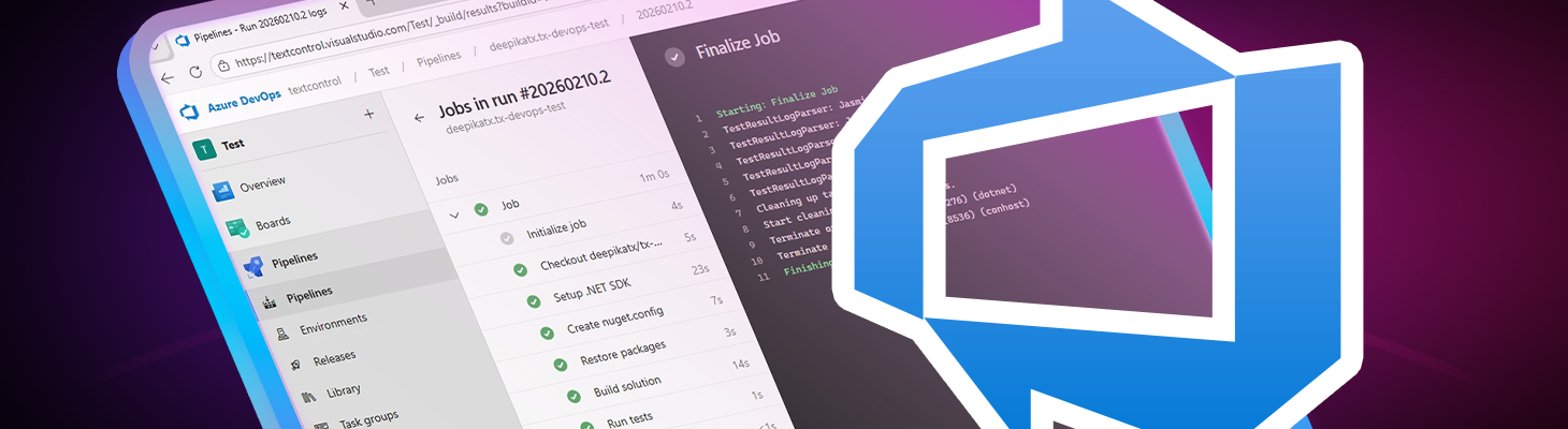 Azure DevOps with TX Text Control .NET Server 34.0: Private NuGet Feed and Azure Artifacts Azure DevOps with TX Text Control .NET Server 34.0: Private NuGet Feed and Azure Artifacts