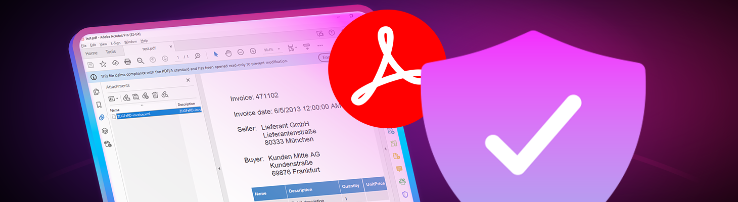 Why Structured E-Invoices Still Need Tamper Protection using C# and .NET