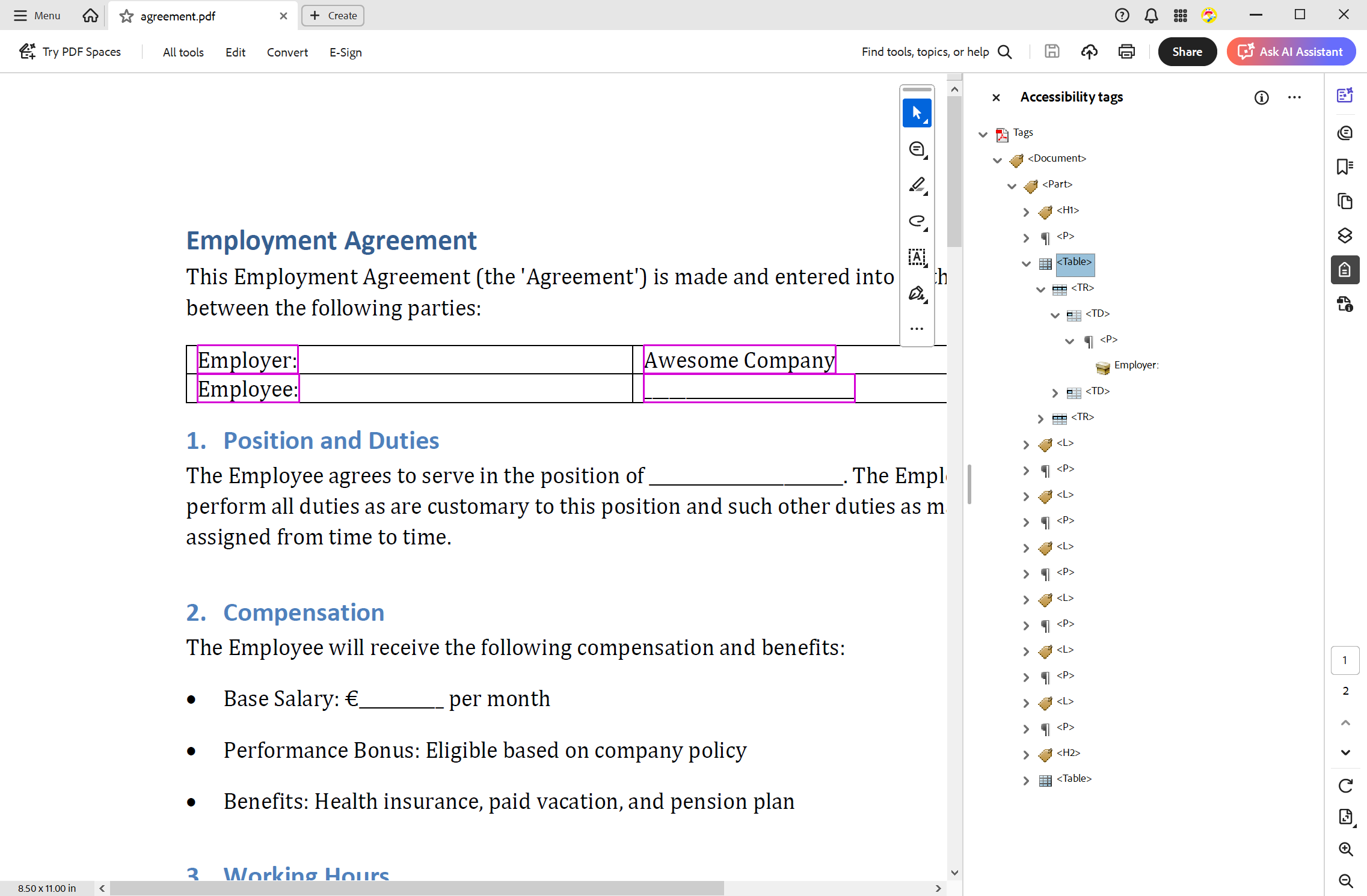 PDF/UA compliance PDF/UA compliance