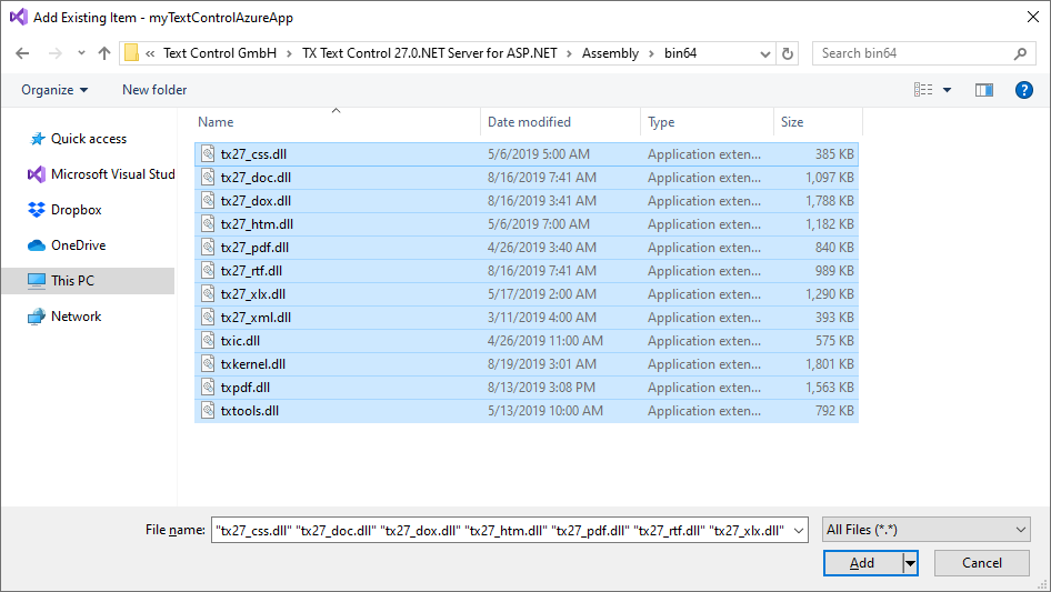 Visual Studio 2019