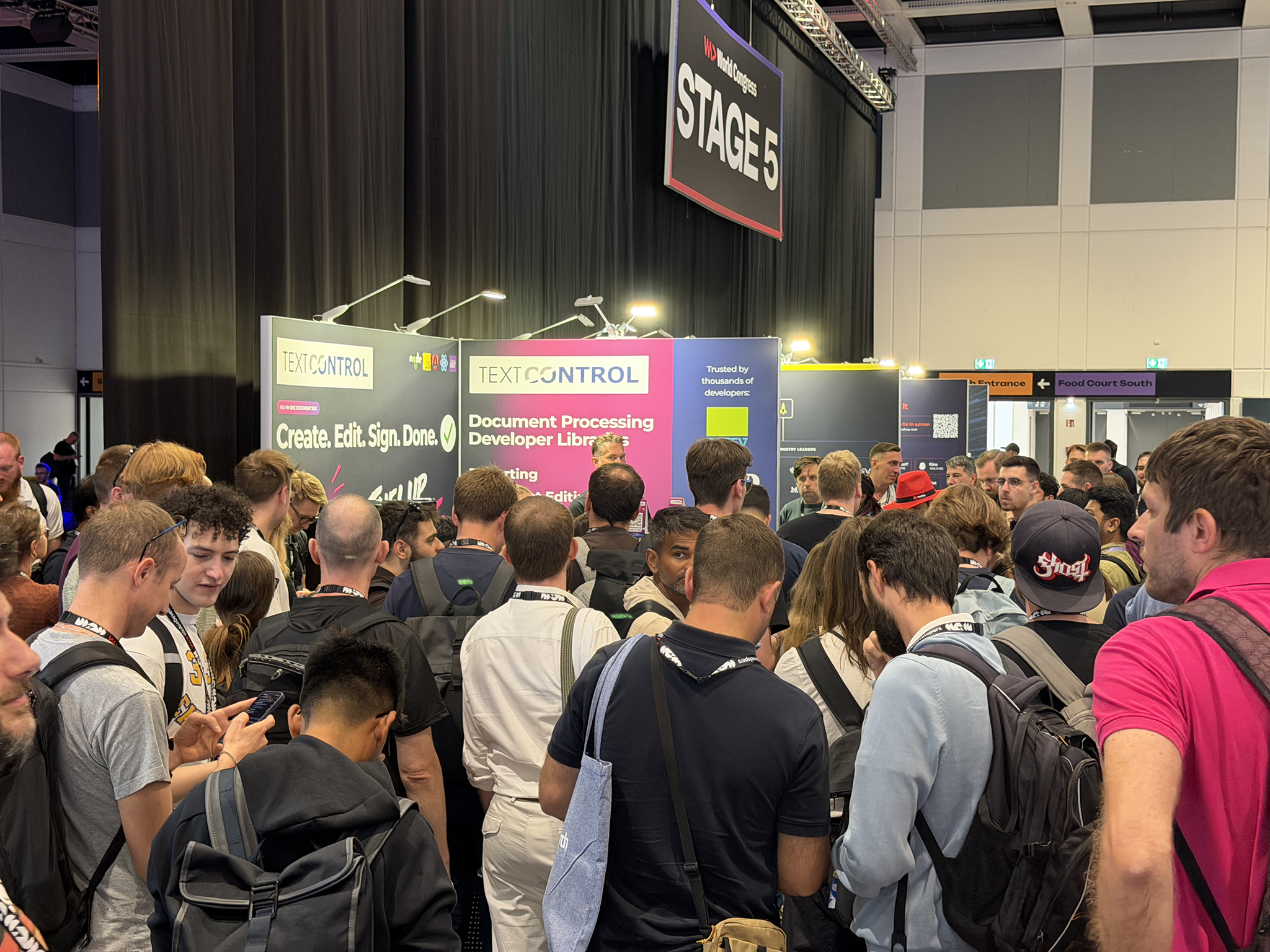 Text Control at WeAreDevelopers World Congress Europe 2026 Text Control at WeAreDevelopers World Congress Europe 2026