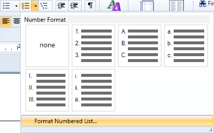 Numbering