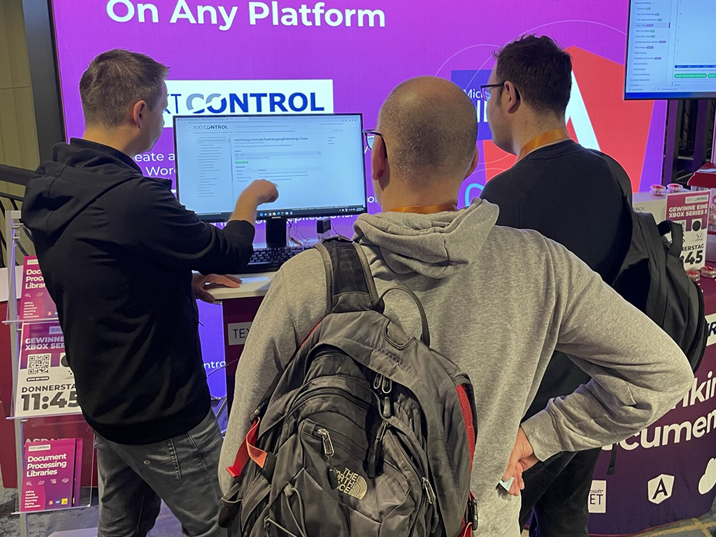 Text Control at BASTA! Spring 2023 Text Control at BASTA! Spring 2023