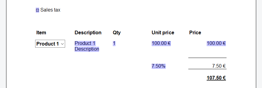 Condition in Text Control Condition in Text Control