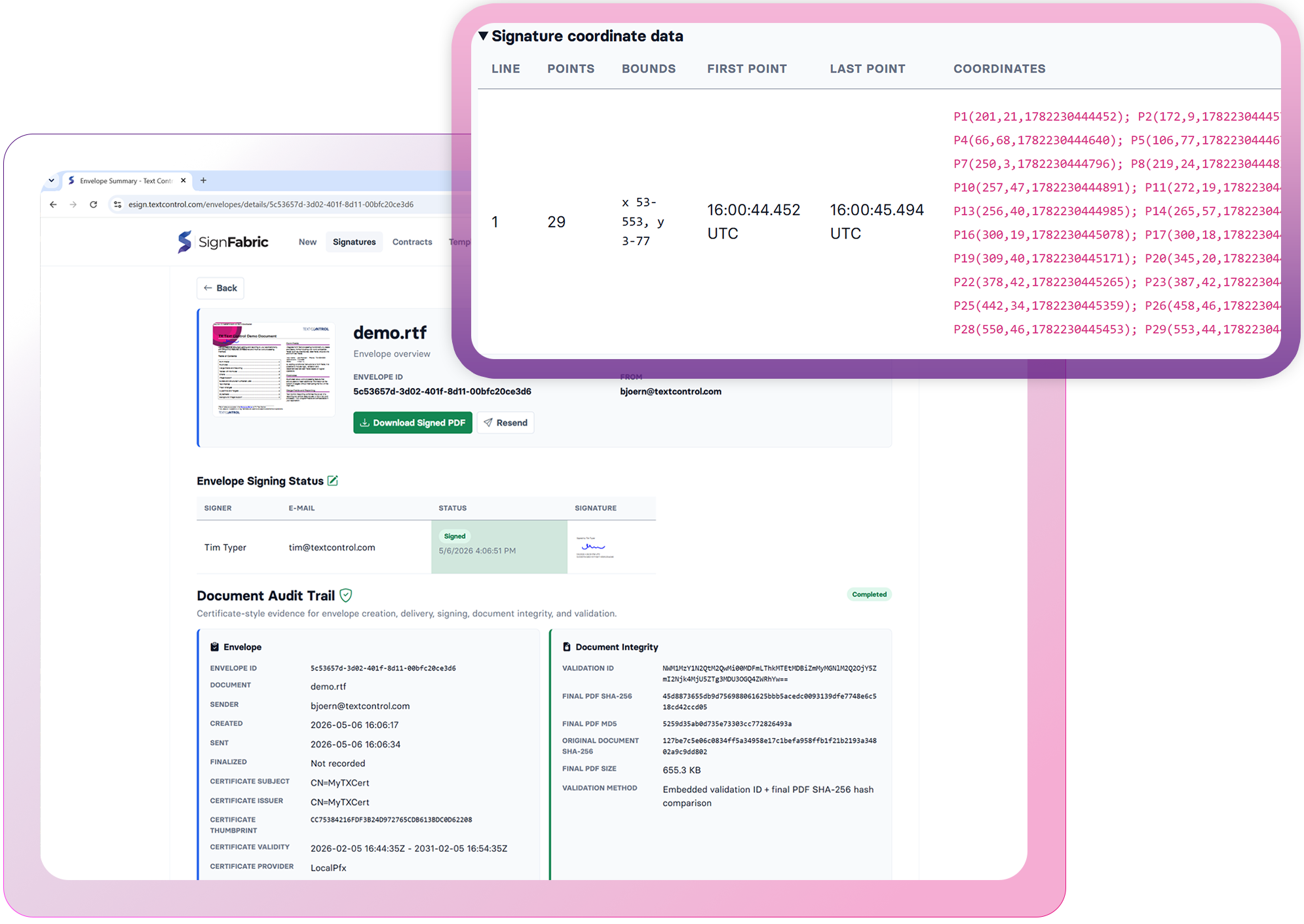 Create tamper-proof audit trails Create tamper-proof audit trails